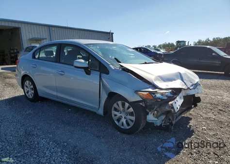 2012 Honda Civic Lx из США, поврежденный, VIN 19XFB2F59CE314180